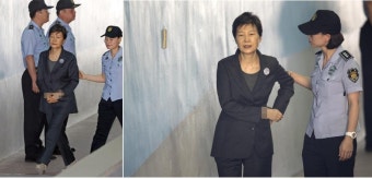 박근혜와 최측근 정호성...내일 국정농단 사태 이후 첫 법정 대면