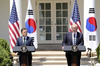 트럼프 대통령, 첫 일정은 주한미군 평택기지 방문...한미동맹의 상징