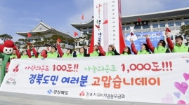 경북 사랑의 온도 100도 돌파...147억6천여만원 모금