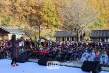 청송 주왕산 대전사에서 만추의 힐링 음악 향연...나눔음악회 성황리 열려