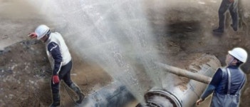 구리 공사현장에서 누수…일부 가정 수돗물 공급 끊겨