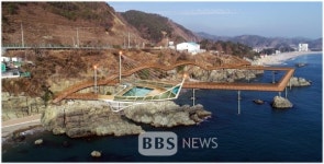 해안지형으로 막혔던 경주 동해안 해변길 연결된다