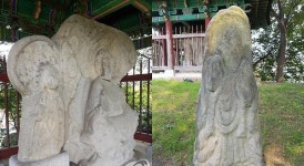 청주 비중리 석조여래삼존상 문화재구역 지정 예고