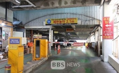 서귀포 올레시장 주차장, 석면 제거 지지부진
