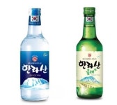 한라산 소주도 가격 인상에 합승