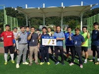 청주 용정축구장 이달의 나누미 서비스 챔피언시설에 올라