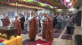 거제 대우불청, 9일 보살계 수계 산림법회 봉행
