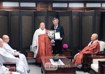 조계종, 북한산국립공원 사무소에 표창 수여