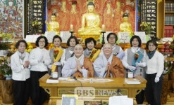 제주 고관사 꽃자리 전통 사경회...2년 간 수행 사경집 부처님께 봉안하며 회향