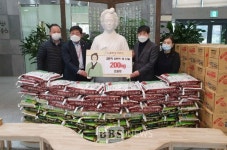 제주 김만덕기념관, 연화원에 쌀 200kg 기부