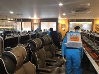 화순군, 제6753부대 6대대와 합동 방역 시행