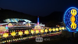 동대사, 코로나 종식 발원하며 3만3천3백 연등 밝혀..