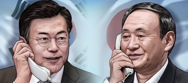 이재명 대통령과 스가 요시히데 전 총리, 한일 관계 논의 진행