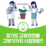 경기도, 천연소재 활용 제품개발 기업 지원