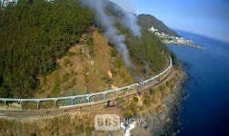 부산 해운대 해월정 산불, 블루라인 파크 시설 조성 중 일어나