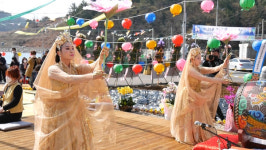 남해 방생도량 세심사 약사여래 부처님 조성