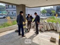 지반침하 우려 포항 양덕동...건축물 긴급 안전점검