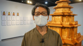 정진호 소목장의 일생 역작 사방불 5층 목탑