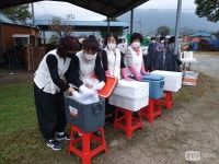 상월선원 천리순례...새벽길 온수건과 차는 누가 준비했을까?