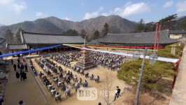 빛으로 장엄된 화장세계.. 법보종찰 해인사 만불보전 개원