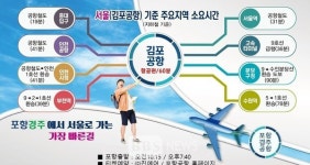 포항경주공항 새 이름 갖고 힘찬 날개짓...포항~김포노선 증편