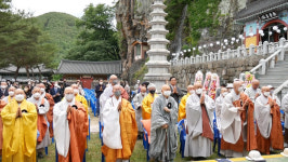 일붕 서경보 스님 원적 26주기 추모법회...한국불교 세계화의 뜻 기려