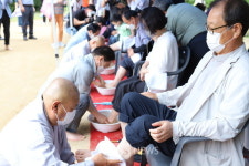 천년숲길 맨발로 걸어요...최치원문학관 2022 고운문화장터 열어