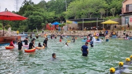 강진군, 보은산 V-랜드 물놀이장 개장