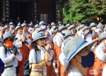 인도 순례의 목적은 오직 포교...상월결사 지리산 순례
