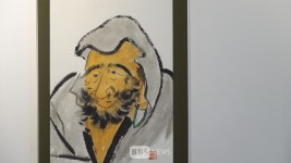 달마도로 마음 치유하세요~ 법용 스님의 자선 달마도 전시