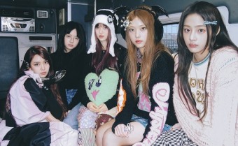 뉴진스 '디토' 스포티파이 2억 스트리밍 돌파