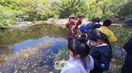 제주시 조천읍 동백동산습지 환경부 생태관광지역 재지정