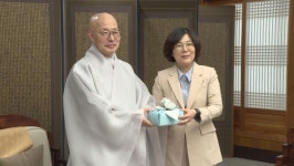 김보라 안성시장 아미타요양병원 안성맞춤 서비스 기대