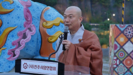 진주사암연합회 자비광명의 봉축 점등