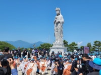[포토뉴스] 설악 무산 대종사 5주기...낙산사에 부도탑 조성