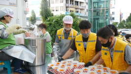 진주불교대학 누룽밥 봉사단 "따뜻한 한끼를 지역과 함께 나눔"