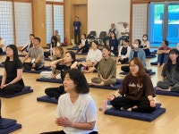 제2회 청년명상힐링캠프...간화선, 선무도, 요가, 선차 체험