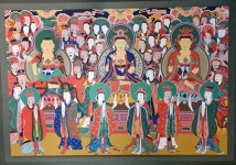보물 제 1855호 원주 구룡사 삼장보살도 전시 -미디어 아트 전시도