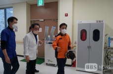 청주서부소방서, 서원요양병원 현장 안전 지도