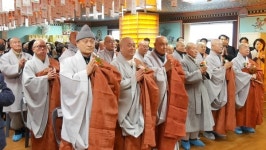 가야불교문화원 8대 이사장 혜수스님 취임 대승보살 사홍서원의 실천