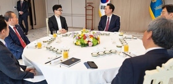 윤 대통령-한동훈 민생 현안 논의, 서천 회동 이후 엿새만에 오찬