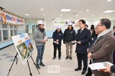 임종식 경북교육감, 포항 신설 학교 2곳 개교 준비 점검