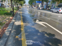 대구공공시설공단, 미세먼지 제거를 위한 클린로드 가동