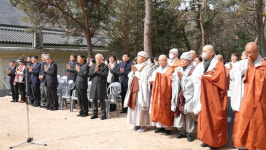진해 대광사, 관음전 점안·완공식 봉행