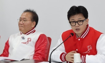 국민의힘 선대위...한동훈 '원탑'...나경원·안철수·원희룡·윤재옥은 공동