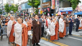 거제불교사원연합회 시민과 함께 봉축법요식 봉행