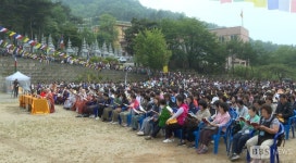 천안 구룡사, 호국 법화경 사경 봉안 대법회 세계 평화와 불교 발전 