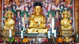 아산 세심사, 아미타소조불 개금 중수불사 점안법회 