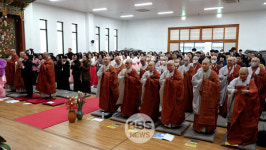 대전 비구니 청림회 성도절 문화예술제 봉행