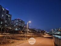 밤에도 안전한 신천...LED가로등 설치 1단계 완료